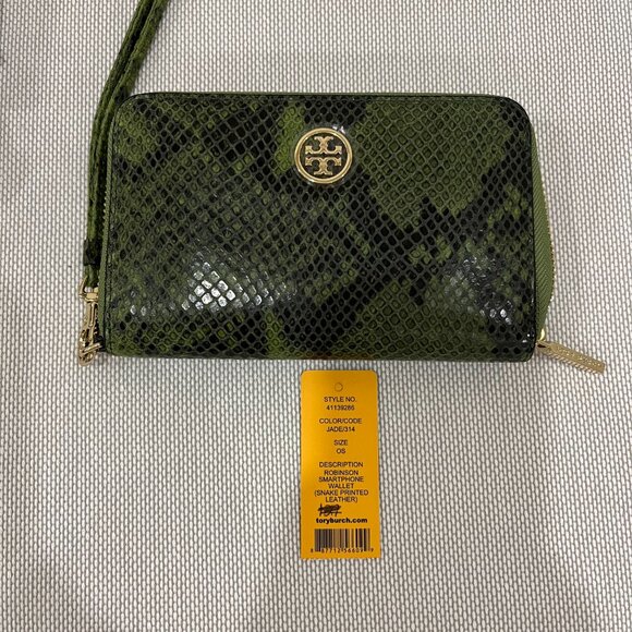 Tory Burch Robinson Smartphone Wallet Wristlet - Picture 3 of 5